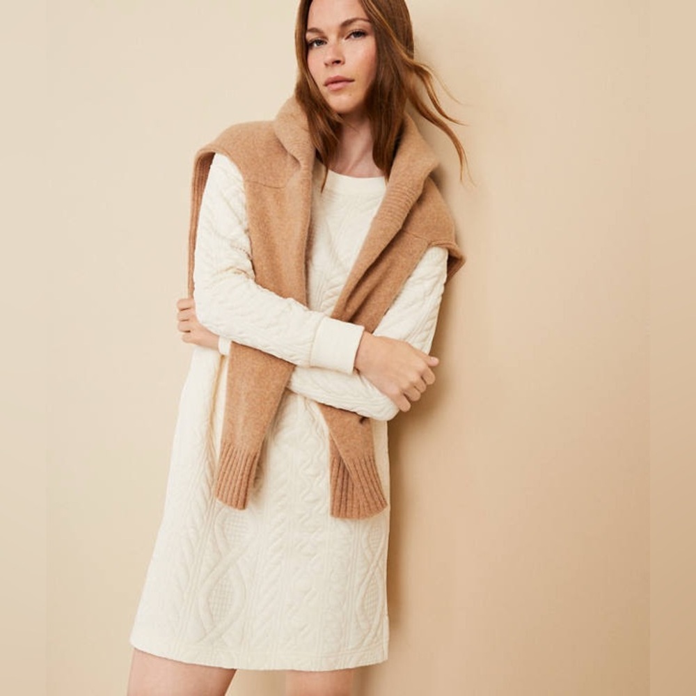 Lou and Grey Cable Quilter Mini Pocket Dress